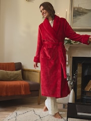 Red Supersoft Dressing Gown - Image 1 of 6