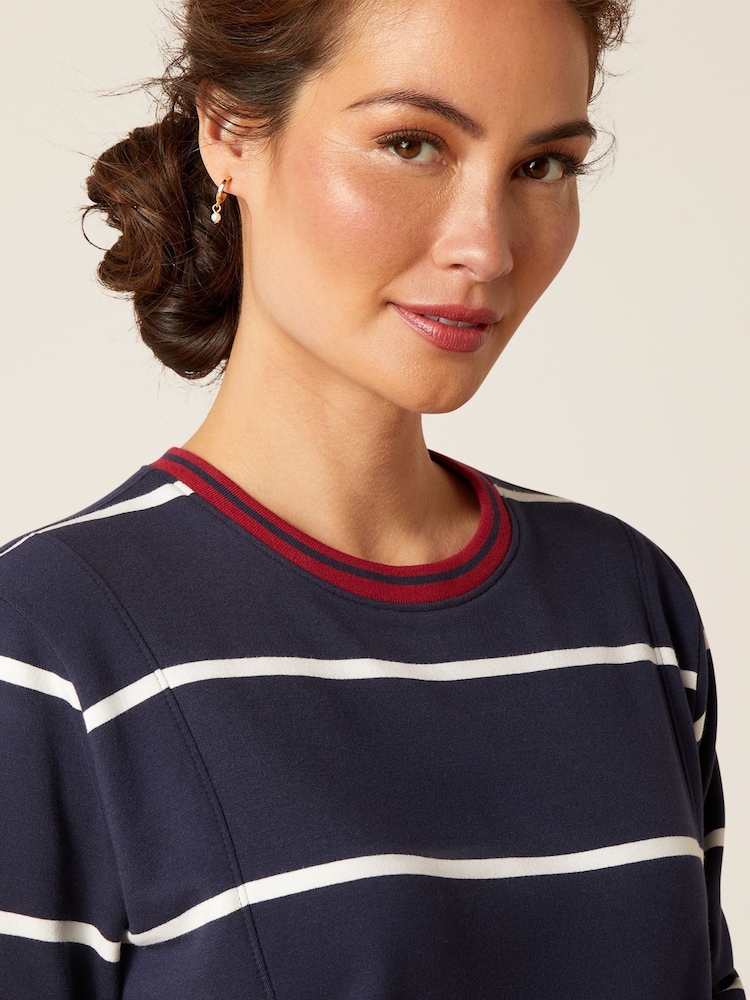 Ariat Blue Tedstock Sweatshirt - Image 4 of 4