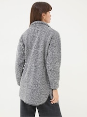 FatFace Hadley Grey Fleece Jacket - Image 2 of 7