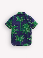 Boden Green Cotton Linen Shirt - Image 2 of 3