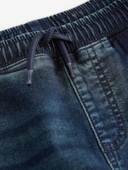 Inky Blue Cargo Jeans With Elasticated Waist (3-16yrs) - Image 4 of 5