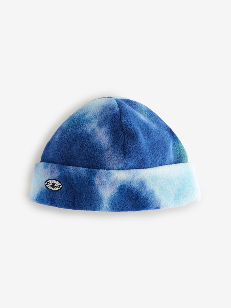 Tie Dye Fleece Beanie Hat (1-16yrs) - Image 1 of 3