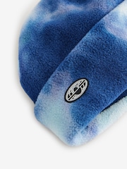 Tie Dye Fleece Beanie Hat (1-16yrs) - Image 2 of 3