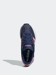أزرق داكن/وردي - حذاء رياضي 2.0 Run 70s من adidas - صورة 5 من 8