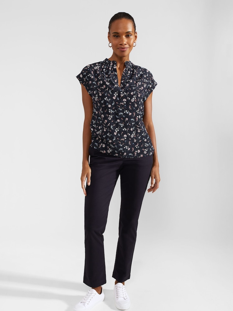 Hobbs Blue Carine Blouse - Image 1 of 3