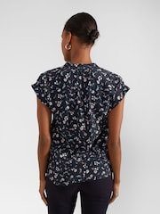 Hobbs Blue Carine Blouse - Image 2 of 3