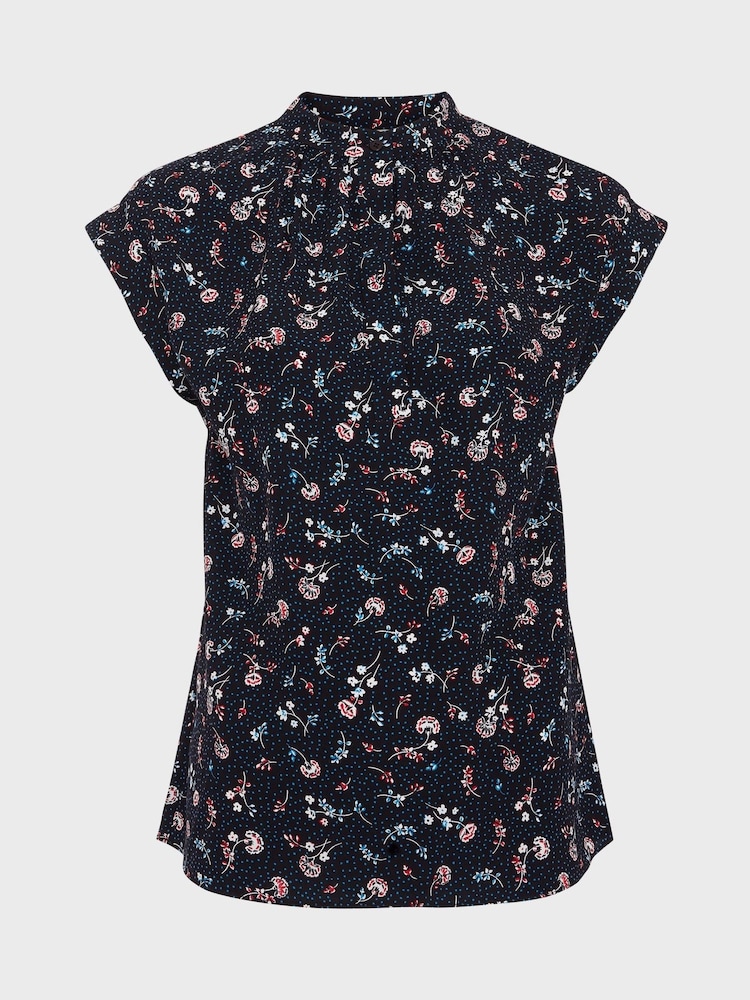 Hobbs Blue Carine Blouse - Image 3 of 3