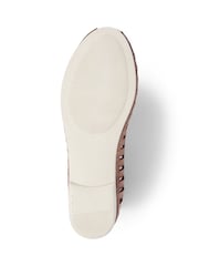 Pavers Natural Pavers Leather Open Toe Ballet Flats - Image 6 of 6