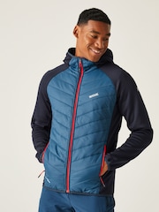 Regatta Blue Dark Andreson VIII Hybrid Jacket - Image 1 of 9