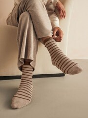 Brown Thermal Ankle Socks 2 Pack - Image 1 of 5