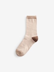 Brown Thermal Ankle Socks 2 Pack - Image 4 of 5
