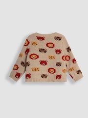 JoJo Maman Bébé Natural Safari Heads Jumper - Image 2 of 3