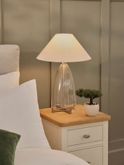 Brushed Chrome Derwent Table Lamp - Image 1 of 5