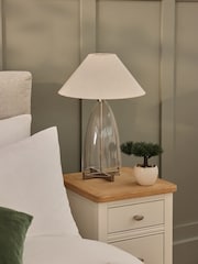 Brushed Chrome Derwent Table Lamp - Image 3 of 5