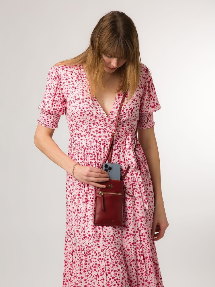 Conkca Bambino Leather Cross-Body Phone Bag - Image 3 of 9
