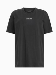 AllSaints Black Fortuna BF T-Shirt - Image 7 of 7