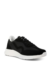 Regatta Black Marine Retro Trainers - Image 2 of 6