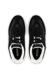 Regatta Black Marine Retro Trainers - Image 5 of 6