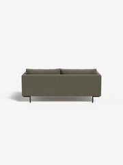 MADE.COM Cotton Weave Dark Olive Harlow 2 Seater Sofa - Image 2 of 4