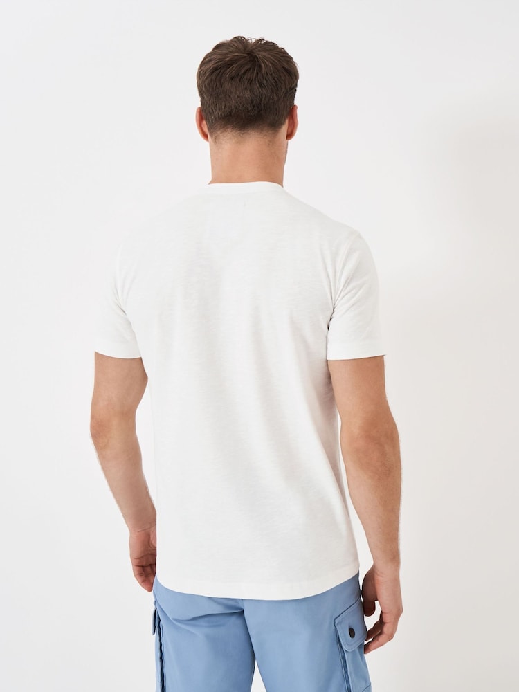 Crew Clothing 100% Cotton Salcombe Patch T-Shirt - Image 2 of 4