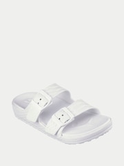 Skechers White Cali Breeze 2.0 Royal Texture Sandals - Image 3 of 5