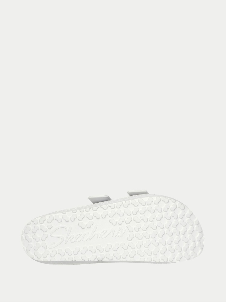 Skechers White Cali Breeze 2.0 Royal Texture Sandals - Image 5 of 5 Skechers White Cali Breeze 2.0 Royal Texture Sandals - Image 5 of 5