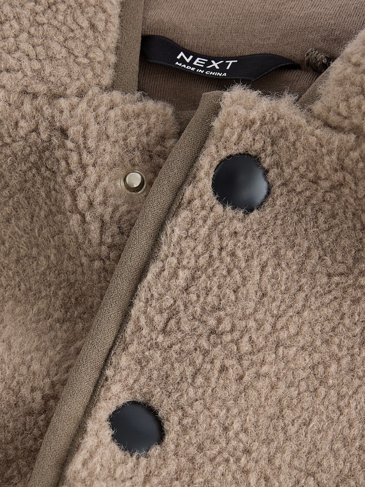 Tan Brown Fleece Gilet Jacket (3mths-7yrs) - Image 10 of 10