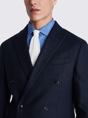 MOSS Tailored Fit Fischgrät-Jacke - Bild 4 von 5