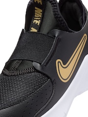 Nike Black/Gold Junior Flex Runner 3 Trainers - Image 11 of 11