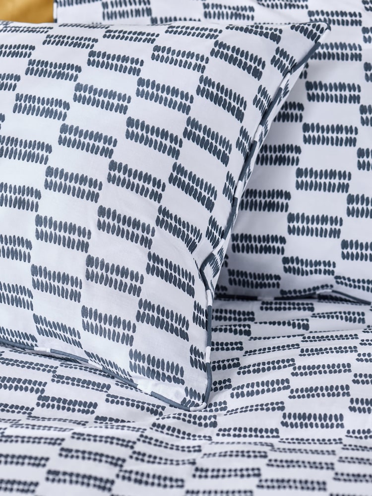 Novogratz Rupert Dash 100% Cotton Duvet Cover and Pillowcase Set - Изображение 2 из 3