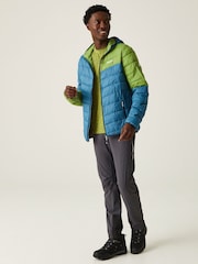Regatta Blue Hooded Hillpack II Lightweight Padded Jacket - Image 3 of 9