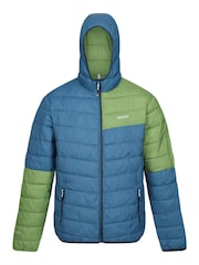 Regatta Blue Hooded Hillpack II Lightweight Padded Jacket - Image 7 of 9