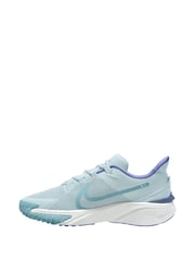 Nike Light Blue Youth Star Runner 4 Trainers - Image 2 of 4