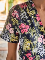 Seasalt Cornwall Blue Treen Cove Jumpsuit - Image 2 of 7