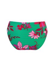 Pour Moi Green & Pink Multi Free Spirit Frill Waist Bikini Briefs - Image 4 of 4