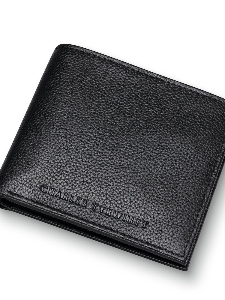 Charles Tyrwhitt Black Leather Bifold Wallet - Image 2 of 5