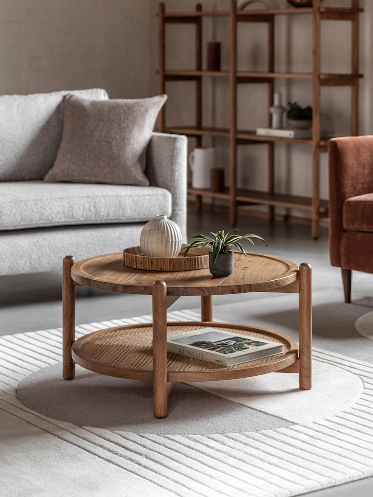 Gallery Home Natural Elvan Coffee Table - Image 1 of 6 Gallery Home Natural Elvan Coffee Table - Image 1 of 6