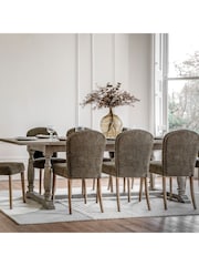 Gallery Home Set of 2 Green Holland Dining Chairs - Image 2 of 6
