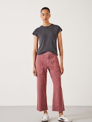 Hush Red Issy Cropped Jeans - Image 1 of 4