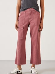 Hush Red Issy Cropped Jeans - Image 2 of 4