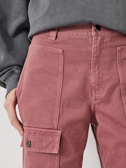 Hush Red Issy Cropped Jeans - Image 4 of 4
