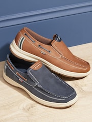 Pavers Blue Pavers Blue Slip On Boat Shoes - Image 1 of 6