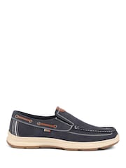 Pavers Blue Pavers Blue Slip On Boat Shoes - Image 3 of 6