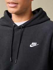Nike Black Club Winterized Fleece Pullover Hoodie - Image 5 of 6