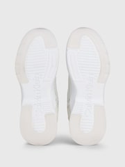 Calvin Klein White Runner Lace-Up Mesh Sneakers - Image 5 of 7