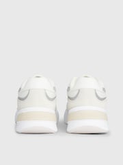Calvin Klein White Runner Lace-Up Mesh Sneakers - Image 6 of 7