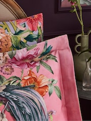 Joe Browns Pink Peacock Plumage Reversible Bed Set - Image 5 of 6