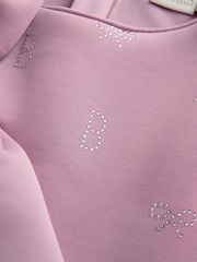 mauve - Robe Baker by Ted Baker en néo-marine à nœud - Image 11 de 14