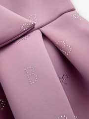 mauve - Robe Baker by Ted Baker en néo-marine à nœud - Image 14 de 14