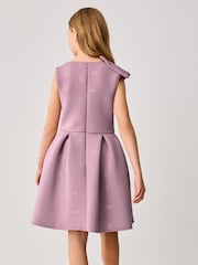 mauve - Robe Baker by Ted Baker en néo-marine à nœud - Image 4 de 14